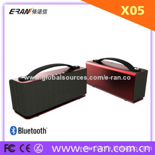 ER-X05 Bluetooth portable speaker with 40Hz-19kHz frequency and 1,800mAh standard battery